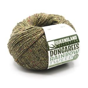 Queensland Dungarees rainbow tweed